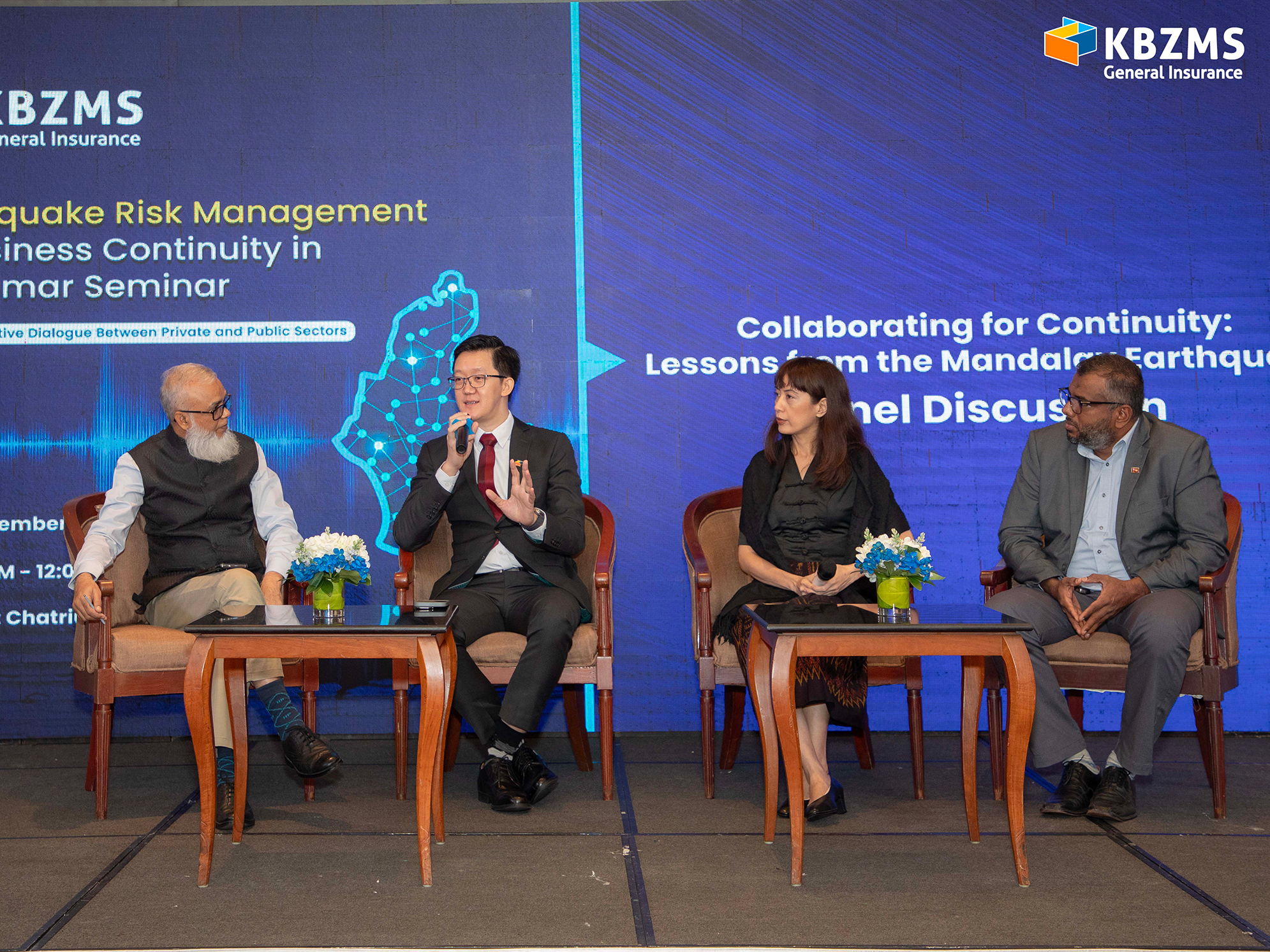 Earthquake Risk Management & Business Continuity in Myanmar Seminar